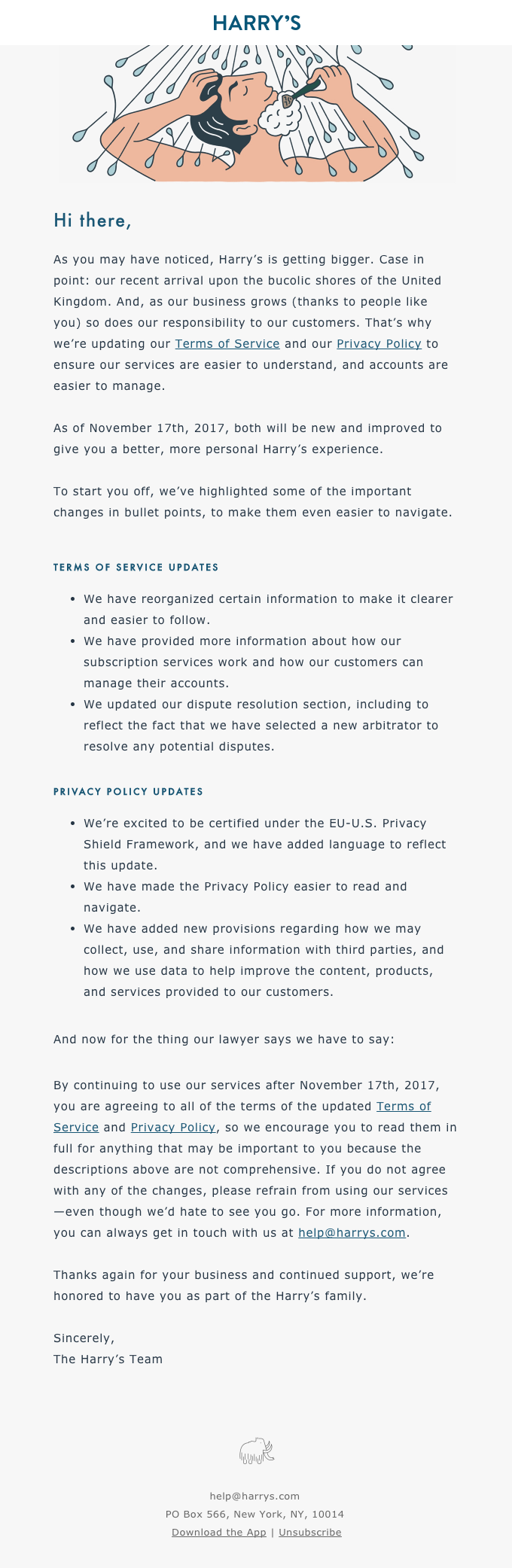 We’ve updated our Terms of Service and Privacy Policy