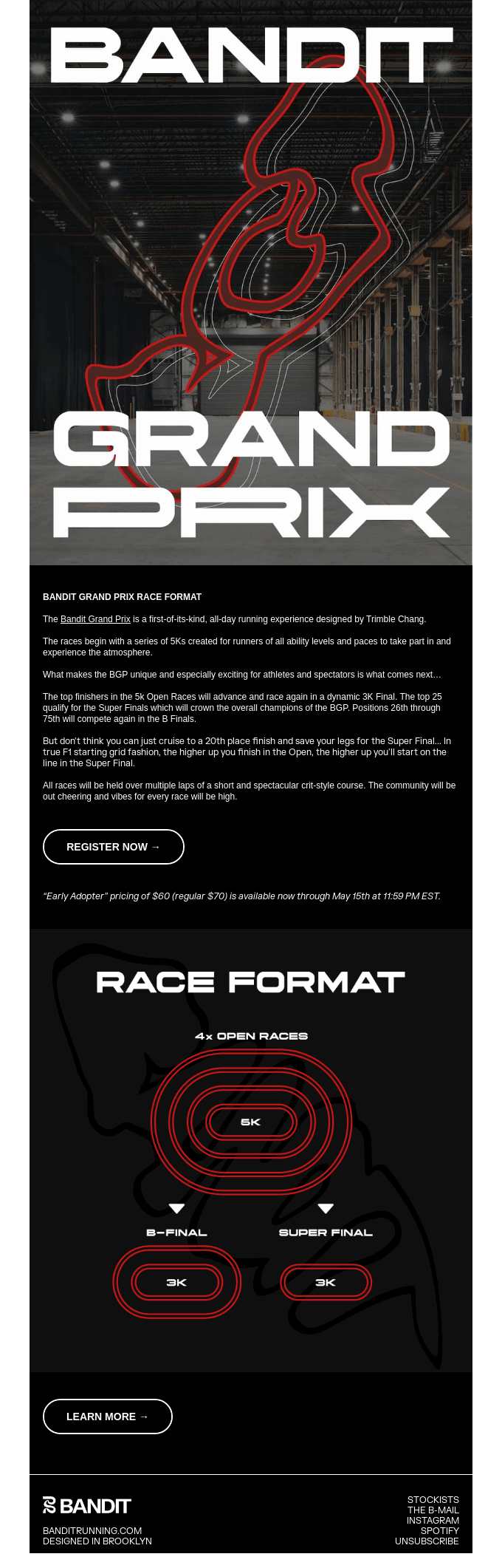 What is The Bandit Grand Prix?