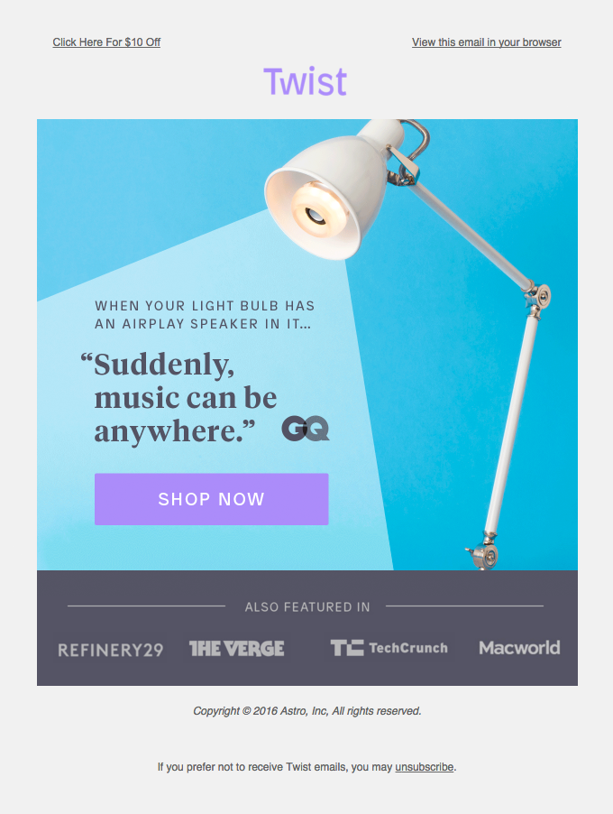 What the Press are Saying About Twist