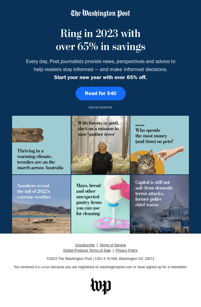 What will you read first?