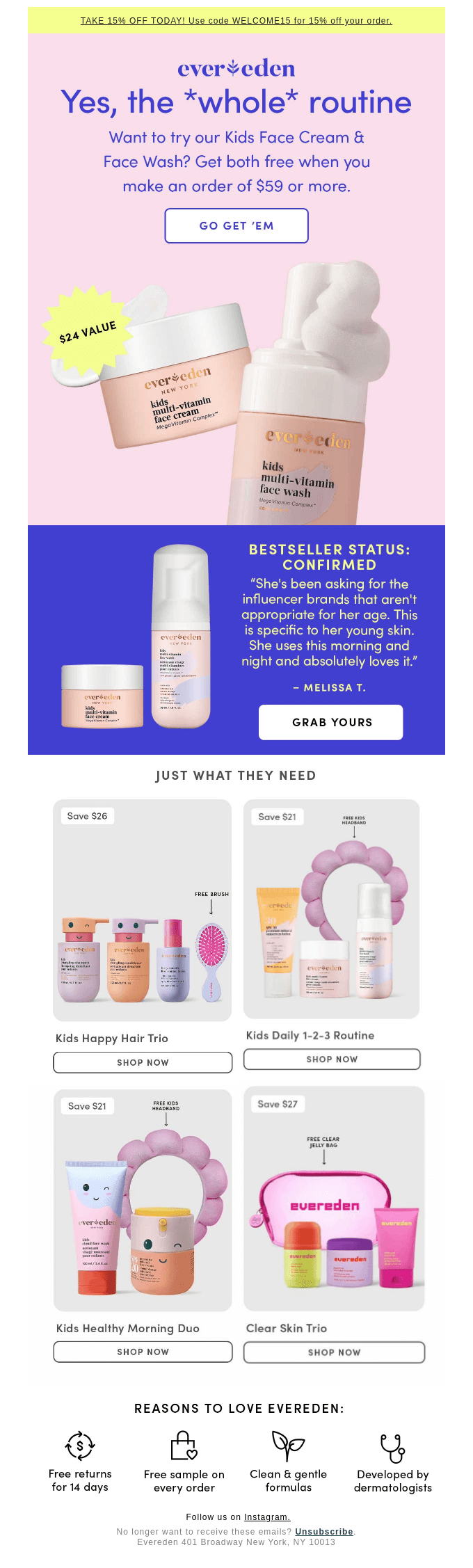 What’s better than a free gift? 🎁