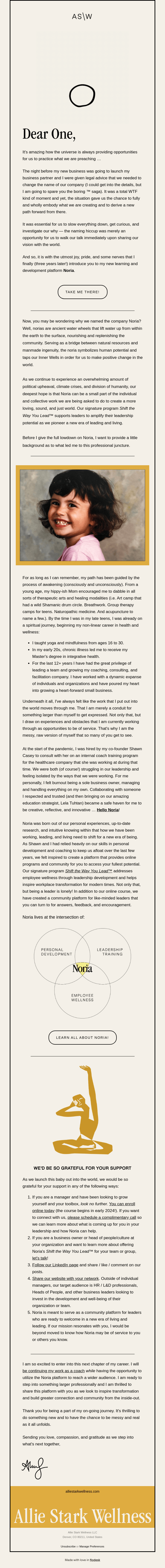 What's in a Name | Introducing Noria