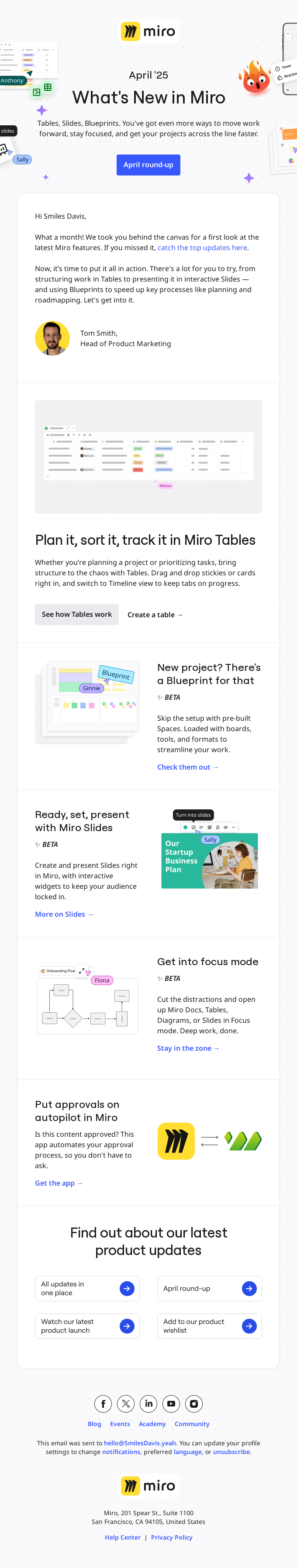 What’s New in Miro: Stay focused, move faster