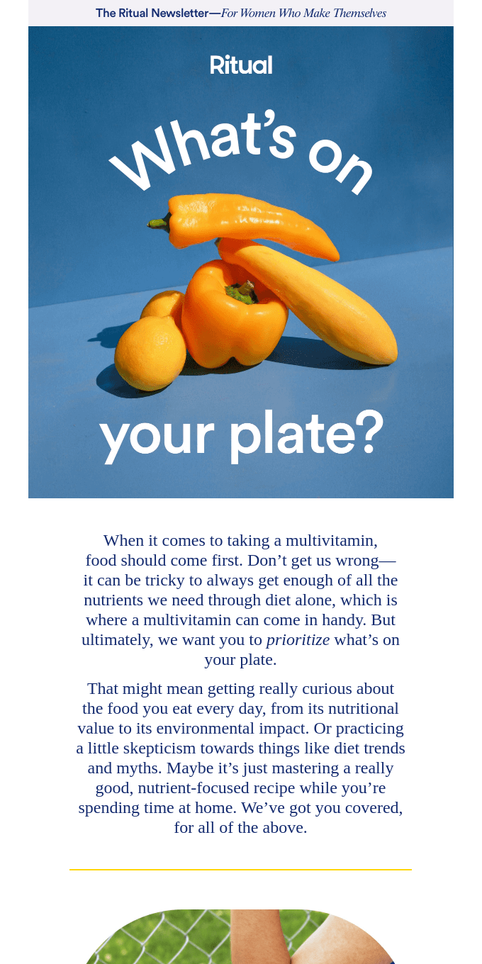 What’s on your plate?