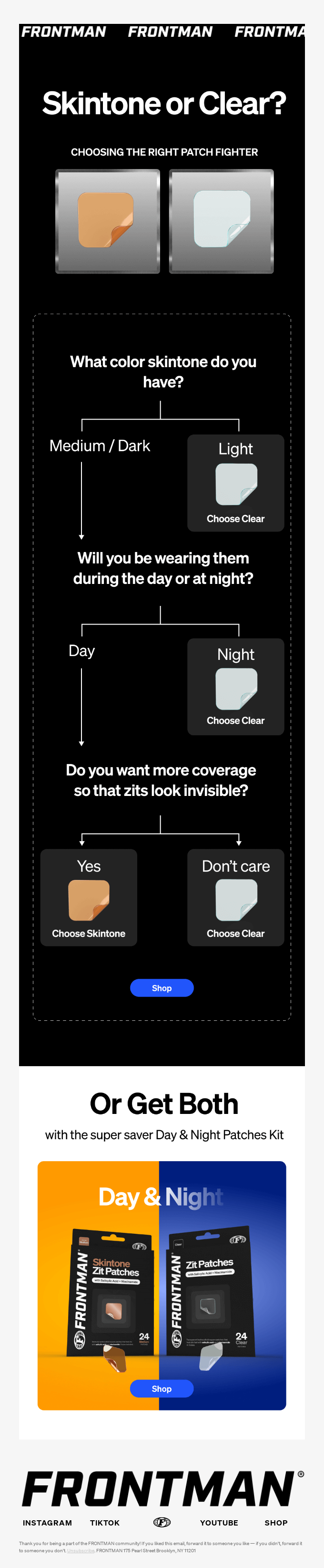 Which patch is right for you? 🤔