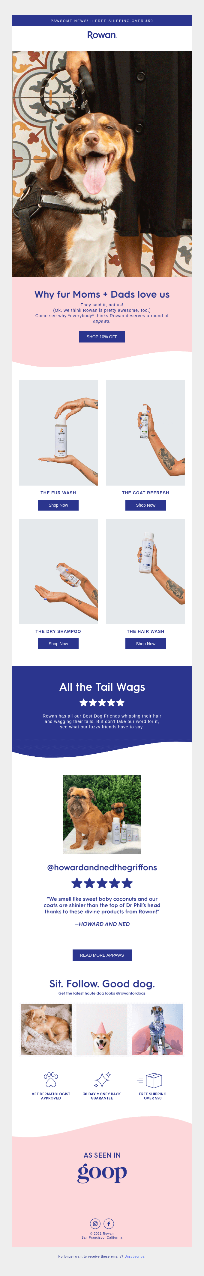 Why fur Moms + Dads love us ❤️