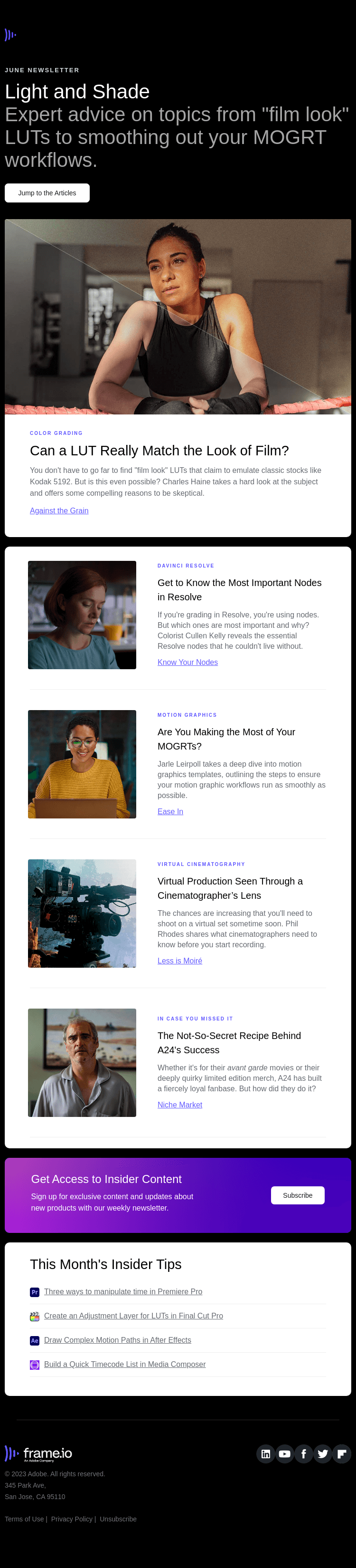 Why you shouldn't trust any "film look" LUTs.