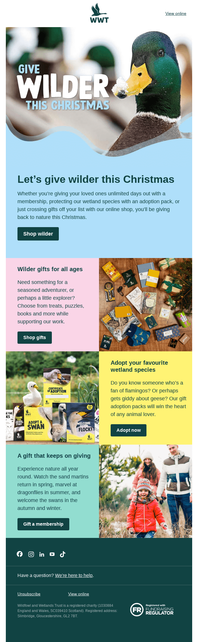 Wilder gifts for nature-lovers this Christmas 🎁