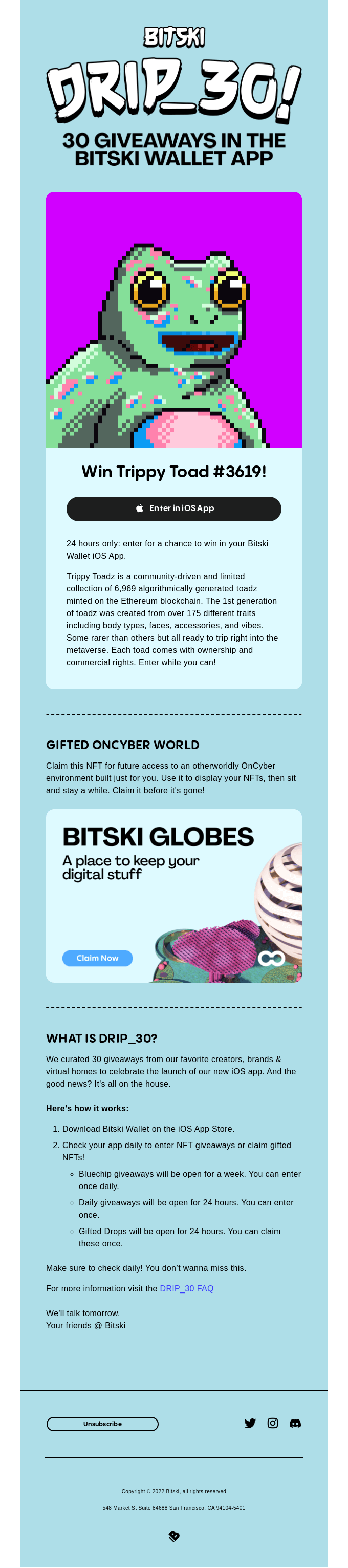 Win a Trippy Toadz! 🤞