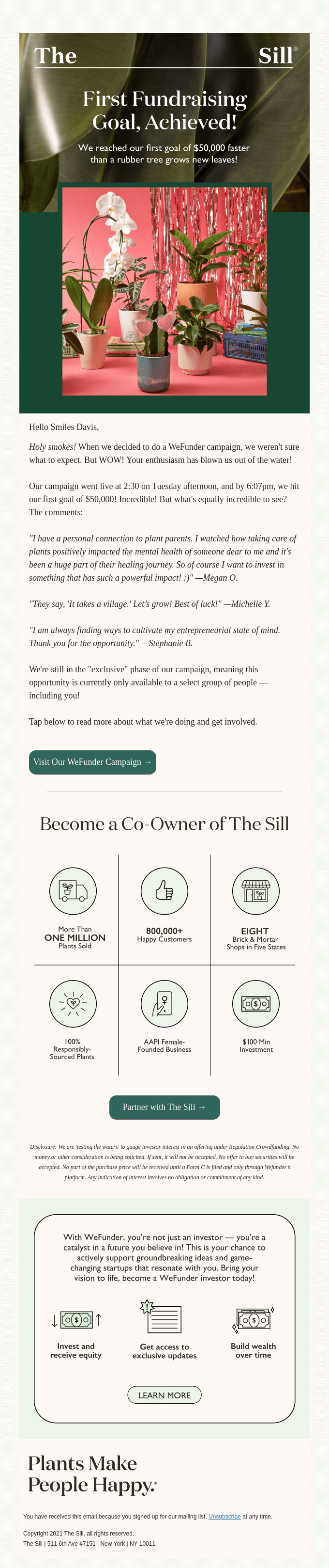 WOW! (and thank you!)