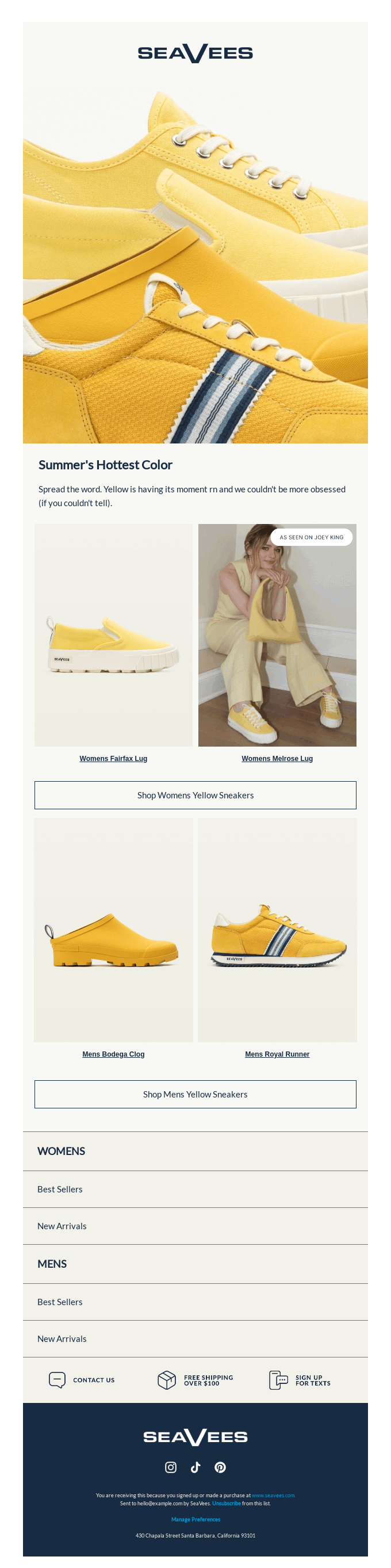 Yellow Is This Summers Hottest Color