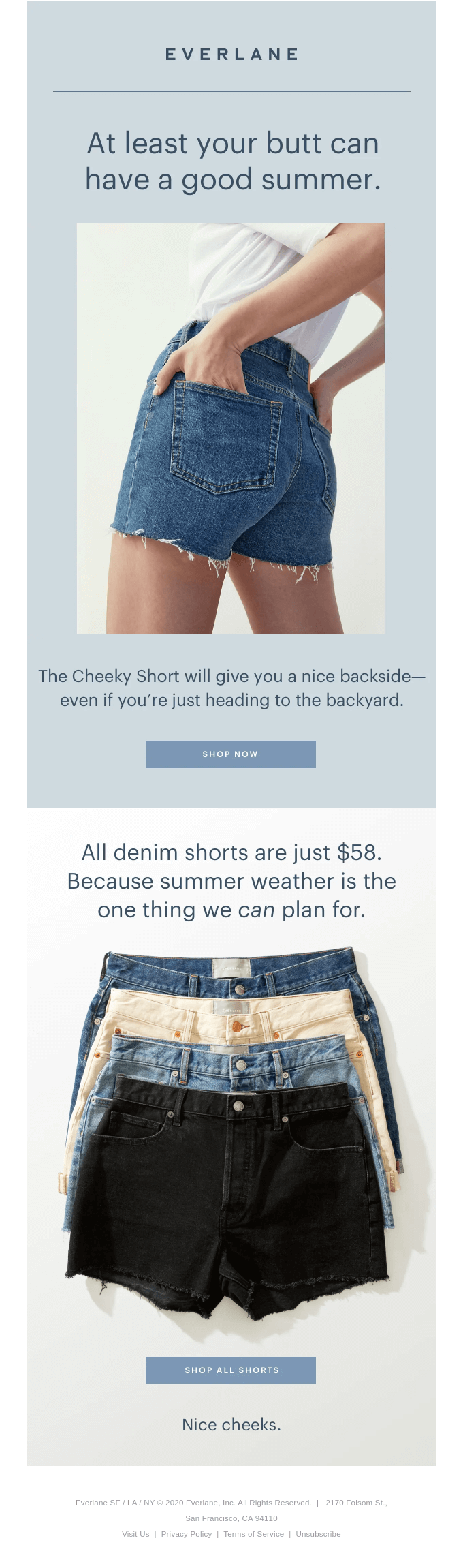 Your Butt Has Summer Plans