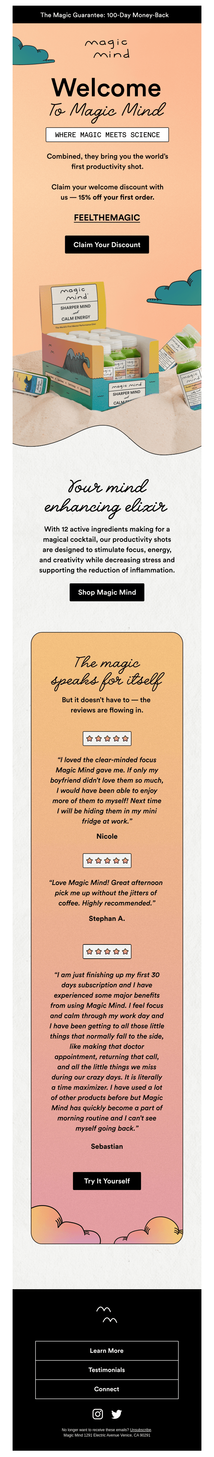 Your Magic Mind journey begins