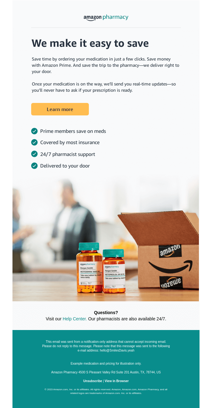 Your medication, delivered