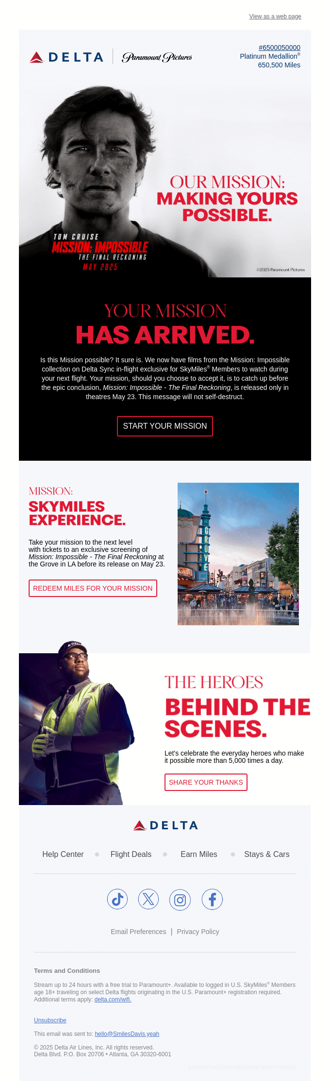 Your Mission Has Landed, Agent Smiles Davis