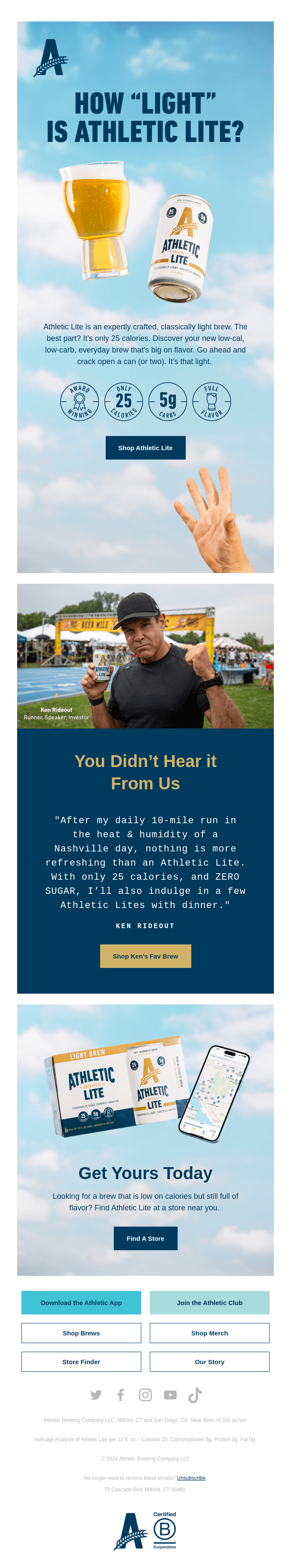 Your New Favorite Brew is Only 25 Calories 🍺