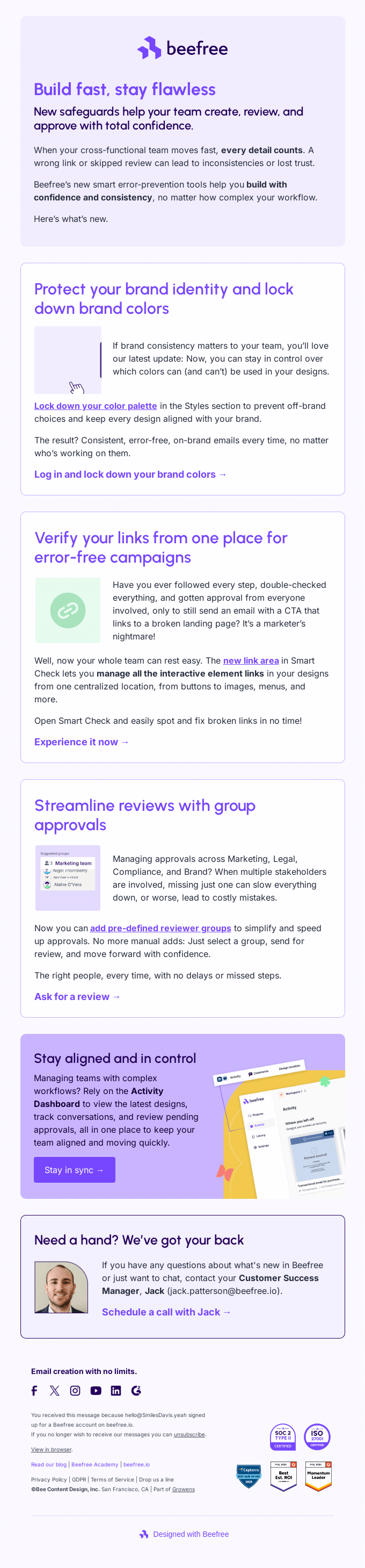 Your new safety net for error-free, scalable workflows