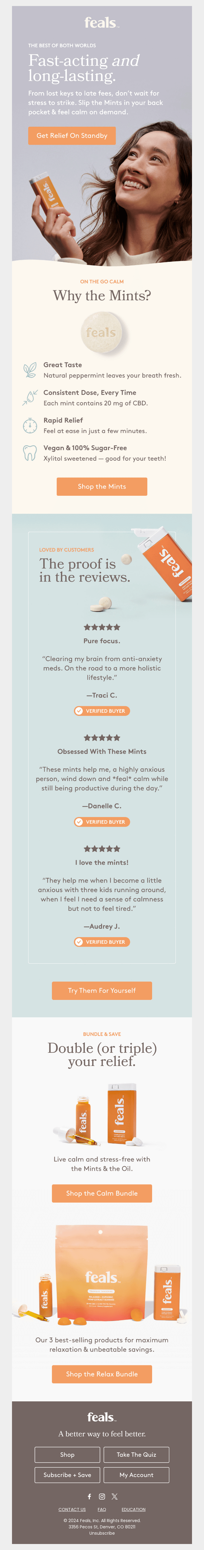 Your on the go chill is inside