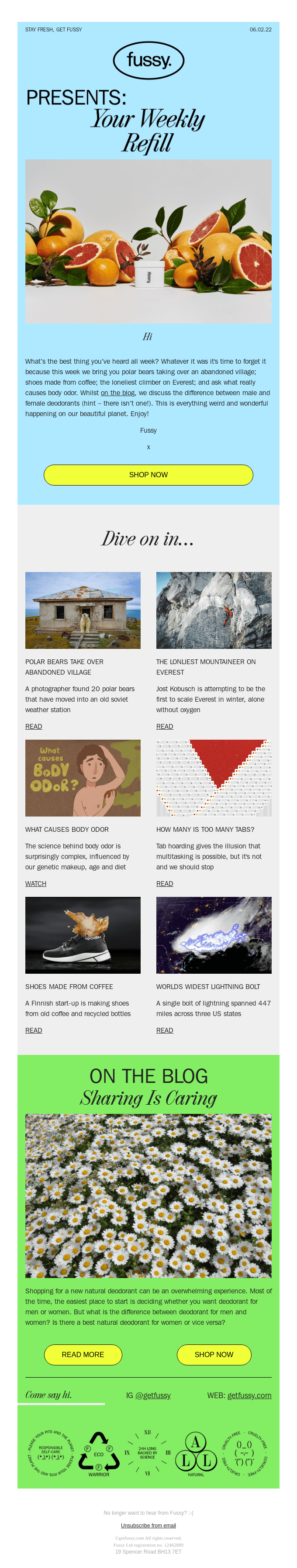 Your Weekly Refill 06.02.22