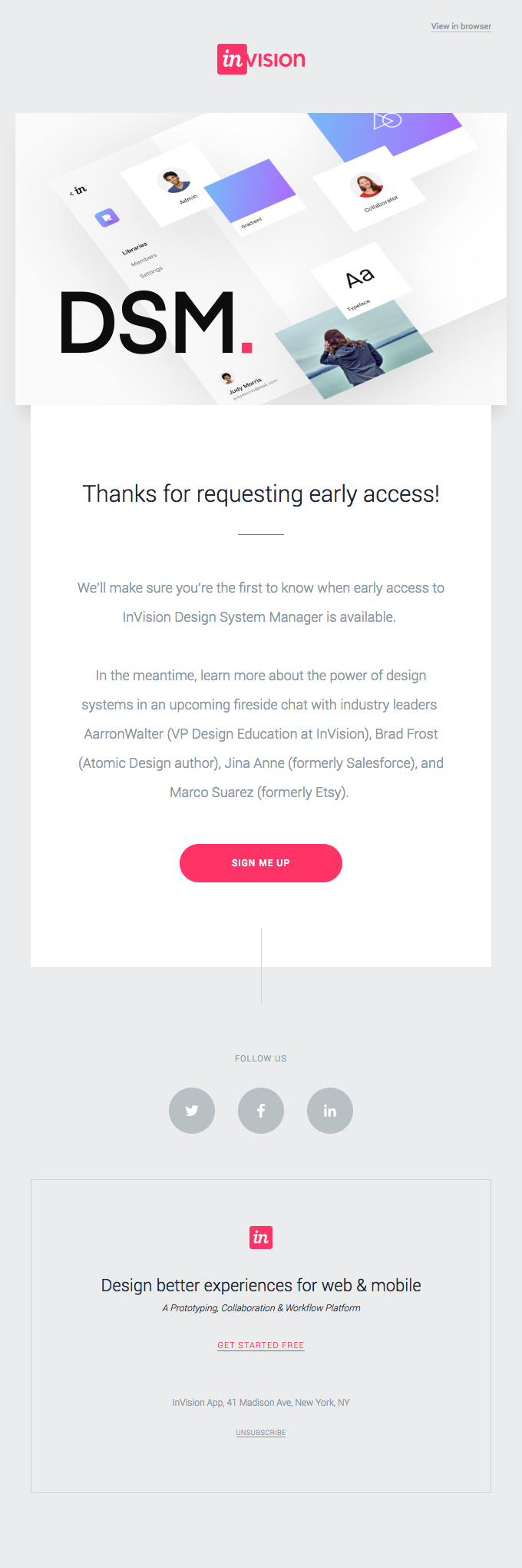 You’re first in line for InVision’s Design System Manager